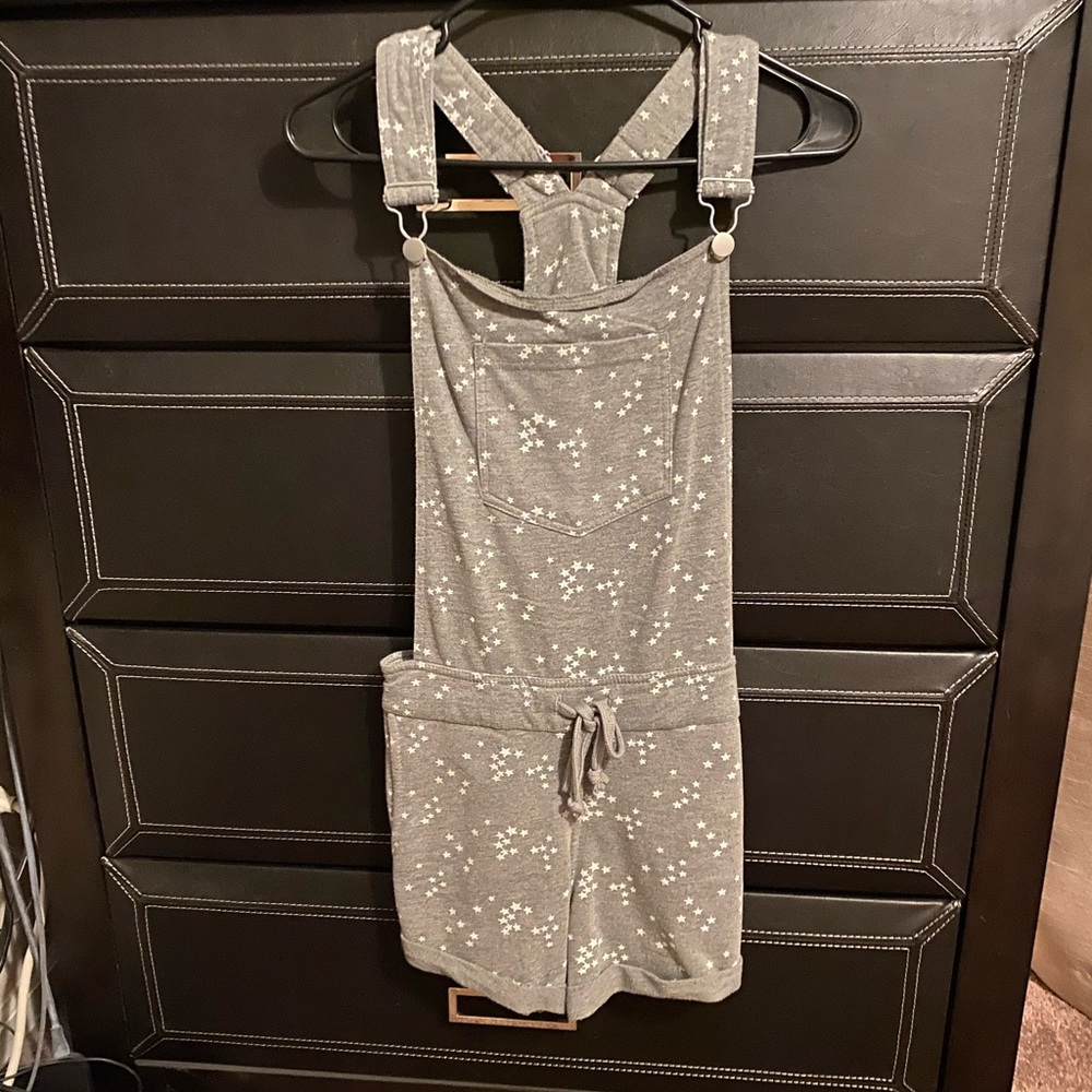 Gray Star Romper - image 1